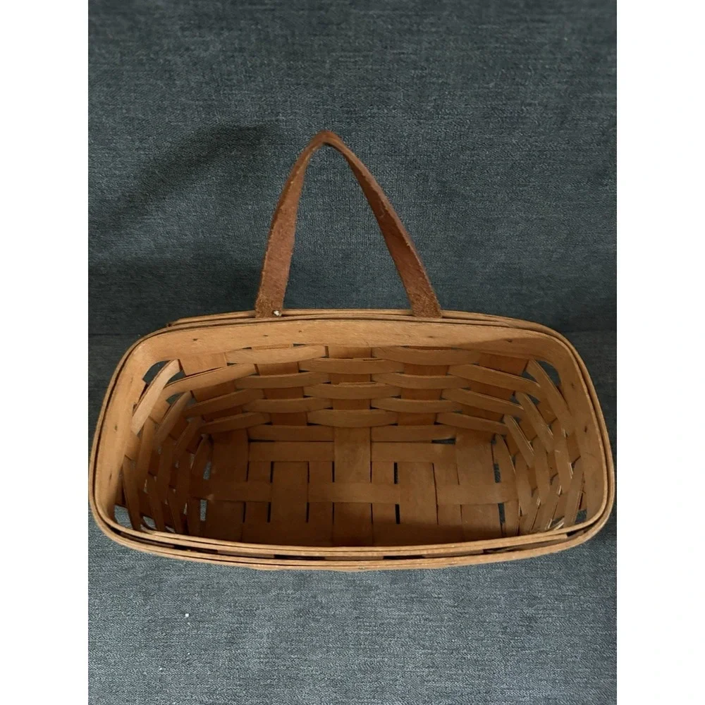 Vintage Longaberger Small Hanging‎ Wall Basket Curated Vignette